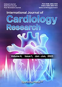 International Journal of Cardiology Research Cover Page